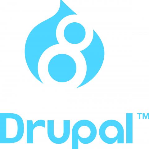 Logotipo de Drupal 8
