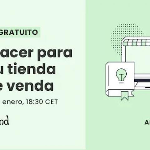 Cartel del webinar de sitegroun sobre cómo vender en internet